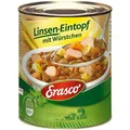 Produktbild: Erasco Fertiggericht Linsen-Eintopf mit Würstchen, 800g