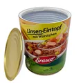 Produktbild: Dosensafe Erasco Linseneintopf – Versteckdose 12x10cm – Geldversteck – Geheim