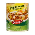 Produktbild: Erasco Linsen-Eintopf mit Würstchen Viel Gemüse Fertigmahlzeit Mikrowelle 800g