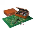 Produktbild: Philos Spiel, Roulette Set - Holzkassette - Wurzelholzdesign - 25cm