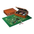 Produktbild: Roulette Set - Holzkassette - Wurzelholzdesign - 25cm