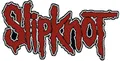 Produktbild: Slipknot Logo Unisex Patch rot/schwarz 100% Polyester Undefiniert Band-Merch, Bands