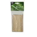 Produktbild: Papstar 100 roerstaafjes hout pure 13cm
