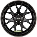 Produktbild: 4x BBS CH-R schwarz matt 8x18 ET40 - LK5/120 ML82 Felge Alu