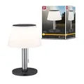 Produktbild: Paulmann 94309 LED Solar Tischleuchte Lillesol Außenleuchte incl. 1x0,8 Watt dimmbar IP44 Edelstahl Kunststoff, Metall 3000 K