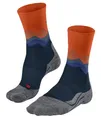 Produktbild: Falke Trekkingsocke Crew TK2 Explore (Merinowoll-Mix) marineblau/orange Herren - 1 Paar, Größe: 39-41