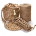 Produktbild: BooGardi Juteseil gedreht Seil (viele Größen · Ø 18mm x 10m), Jute Tauwerk Kordel DIY Makramee Boho Maritime Tau braun Ø 18 mm x 1000 cm
