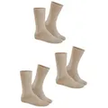 Produktbild: Hudson Basicsocken Simply3 3-Pack (3-Paar) beige|schwarz 43-46