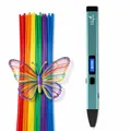 Produktbild: Premium 3DDruckstift mit 250 PCL FilamentSticks 3DStifte für Kinder und Erwac...