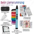 Produktbild: Filapen FP-01 3D-Stift Bastelstift Malstift 10 Filamente Etui - DEFEKT