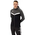 Produktbild: Jako Trainingsjacke Kapuzenjacke Iconic (Polyester-Fleece, Seitentaschen mit) schwarz L