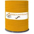 Produktbild: Dreamprint Expanderseil 100m Gelb 6mm Ø – Gummiseil, Planenseil, elastisches Seil für Innen & Außen – Wetterfest & Reißfest – Ideal für Lad