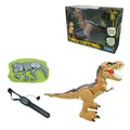 Produktbild: Lexibook - RC Tyrannosaurus Control, Realistischer Dinosaurier, Gliederbewegungen, Brüllen, Rauch Spucken, Lichteffekte, Wiederaufladbar, Fossil und Handfernbedienung enthalten, DINO02
