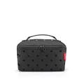 Produktbild: reisenthel beautycase Glossy dots Black - quadratischer Kulturbeutel, Gepäckorganisator, Kosmetiktasche
