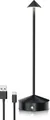 Produktbild: Brandson LED Tischleuchte kabellos, Tischlampe, Nachttischlampe, stufenlos dimmbar, 3 Lichtfarben, Akku, Touch, mehrere Helligkeitsstufen, USB-C, Memory-Funktion, 11,5 h Leuchtdauer