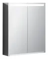 Produktbild: Geberit Option Spiegelschrank mit Beleuchtung und 2 Türen 600 mm x 150 mm x 700 mm - 500582001