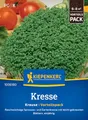 Produktbild: Kiepenkerl Kressesamen Krause 1006180 - Raschwüchsige Sprossen- und Gartenkresse, Kräutersamen für schnelle Ernten, Vorteilspack für frische Salate und gesunde Snacks