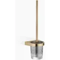 Produktbild: Dornbracht Toilettenbürstengarnitur, Wandmodell, Glas aus Kristallglas, 83900970-39, Farbe: Dark Brass gebürstet