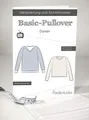 Produktbild: Papierschnittmuster Basic-Pullover Damen