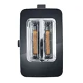 Produktbild: Graef Toaster 2-Scheiben schwarz 1000W Brötchenaufsatz Auftaufunktion TO 62