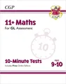 Produktbild: CGP Books 11+ GL 10-Minute Tests: Maths - Ages (Mixed Media Product) (US IMPORT)