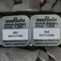Produktbild: 2x SONY muRata 362 361 V362 D362 UhrenBatterie SR721SW AG11 Silberoxid ÖZENSAAT