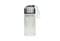 Produktbild: HTI-Line Trinkflasche Trinkflasche mit Siebeinsatz Schwarz, Glasflasche Teeflasche ToGo