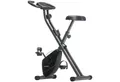 Produktbild: Skandika Heimtrainer Foldaway X-1000 Fitnessbike, X-Bike, F-Bike, klappbar, LCD-Display, Handpuls-Sensoren, 8-stufiger Magnetwiderstand, bis 130kg, für Zuhause