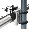 Produktbild: Sonnenschirmhalter aus Metall, Sonnenschirm Balkon Halterung Edelstahl flexib...