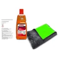 Produktbild: 1 L SONAX GLANZSHAMPOO KONZENTRAT + 700GSM DUO MIKROFASERTUCH