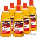 Produktbild: 6x 1 Liter SONAX GLANZSHAMPOO AUTOSHAMPOO PFLEGE HANDWÄSCHE REINIGER