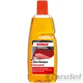 Produktbild: 1x 1 Liter SONAX GLANZSHAMPOO AUTOSHAMPOO PFLEGE HANDWÄSCHE REINIGER
