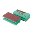 Produktbild: 3MTM Scotch-BriteTM Schwamm 55 - 58, 70 mm x 130 mm SCH58 , 1 Karton = 10 x 10 Stück, Nr. 58, grün / braun