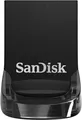 Produktbild: SanDisk Ultra Fit USB 3.2 Flash-Laufwerk 256 GB (Für Laptops, Spielkonsolen und Auto-Audiosysteme, Plug-and-Stay, 400 MB/s Lesen, RescuePRO Deluxe Software)