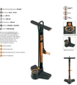 Produktbild: SKS Pumpen Airkompressor Compact 10.0  schwarz/orange