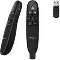 Produktbild: STARTECH.COM Drahtlose Präsentationsfernbedienung mit grünem Laserpointer - 27m - USB Presentation Clicker für Mac und Windows (PRESREMOTEG)