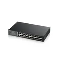 Produktbild: Zyxel Switch 24-Port Gigabit Ethernet lüfterlos unmanaged