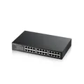 Produktbild: Zyxel Switch 24-Port Gigabit Ethernet lüfterlos unmanaged GS1100-24E-EU0103F