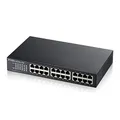 Produktbild: Zyxel 24-Port Gigabit Ethernet Unmanaged Switch - Design ohne Lüfter [GS1100-24E]