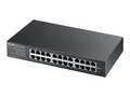 Produktbild: GS1100-24E-EU0103F ZyXEL GS-1100-24E Switch unmanaged 24 x 10/100/1000 ~D~