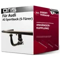 Produktbild: Anhängerkupplung abnehmbar für Audi A3 Sportback (5-Türer) 07.2008-03.2013 neu