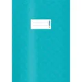 Produktbild: HERMA Heftumschlag mit Baststruktur türkis Kunststoff DIN A4