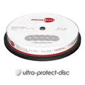 Produktbild: 10x TOP BluRay Rohlinge BD-R Dual Layer DL 50GB 2-8x (8fach) Spindel kratzfest