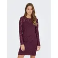 Produktbild: ONLY Minikleid ONLBLAISE L/S O-NECK DRESS JRS Sommerkleid rot XS (34)