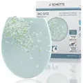 Produktbild: SCHÜTTE WC Sitz FLOWER IN THE WIND, Duroplast Toilettensitz mit Absenkautomatik und Schnellverschluss, Klobrille - Bunt