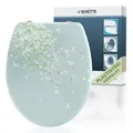 Produktbild: Duroplast WC-Sitz FLOWER IN THE WIND, mit Absenkautomatik und Schnellverschluss