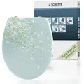 Produktbild: Schütte - Duroplast Wc-sitz Flower In The Wind, Mit Absenkautomatik Und Schnellverschluss
