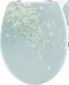 Produktbild: WC-Sitz Deckel Brille Toiletten Klodeckel Softclose Schnellverschluss Blüten