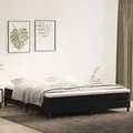 Produktbild: vidaXL Boxspringbett ohne Matratze Schwarz 200x220 cm Samt