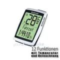 Produktbild: SIGMA ORIGINALS BC 12.0 WR COMPUTER TEMPERATUR 2 RÄDER BELEUCHTUNG FAHRRAD TACHO
